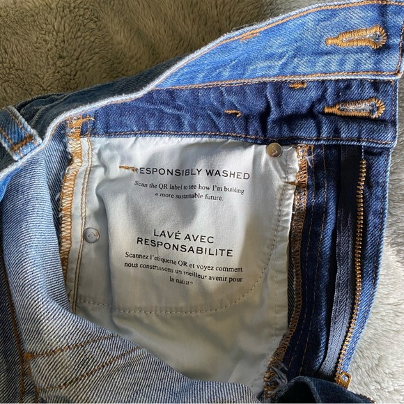Frame Le Jane Atelier Twisted Seam High-Rise Straight-Leg Jeans size 24 - Picture 10 of 10